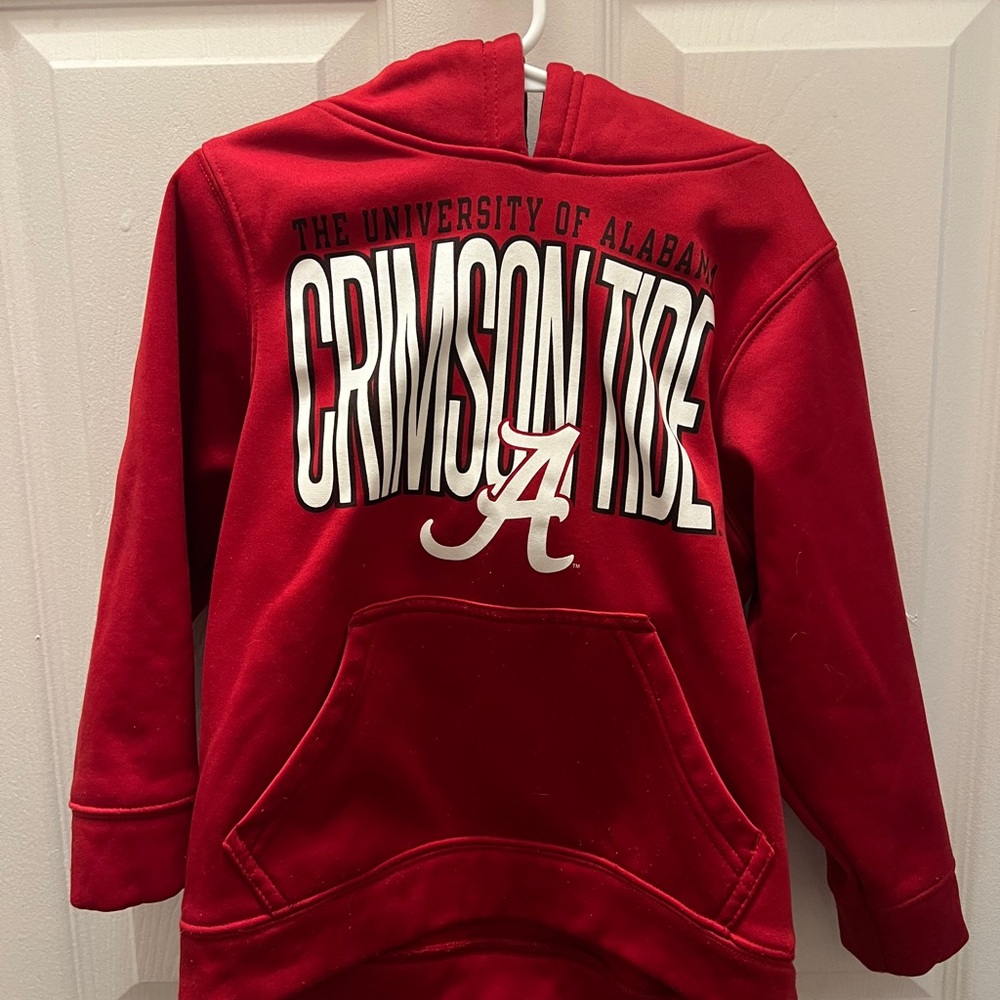 Rivalry Threads Crimson Tide Kids Hoodie - Bold Red